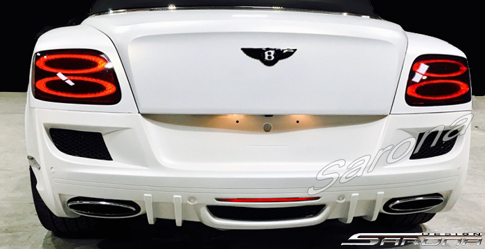 Custom Bentley GTC  Convertible Rear Bumper (2011 - 2016) - $1090.00 (Part #BT-007-RB)